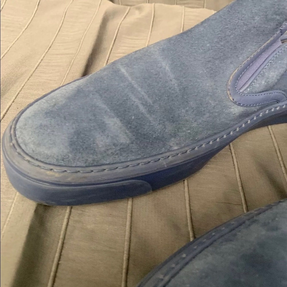 Gucci Suede Slip-On Shoes Men’s 8-1/2G - Picture 3 of 7